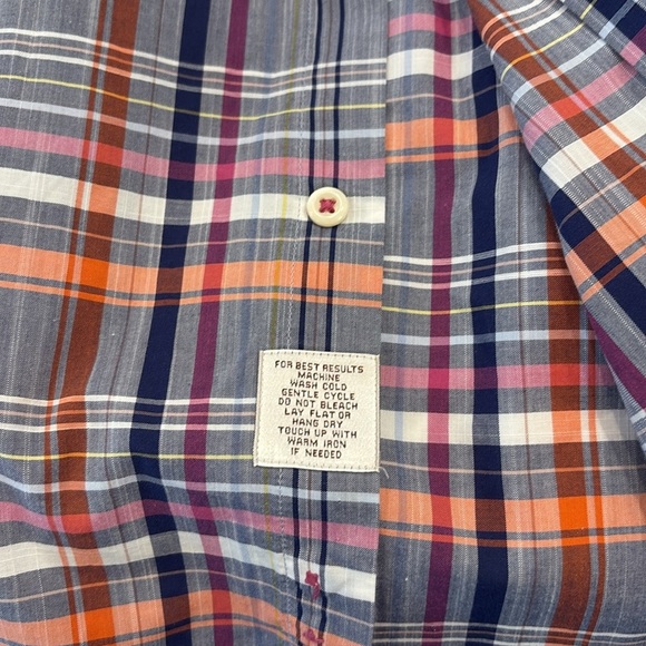 Peter Millar Men's Plaid Shirt - Multicolor - Picture 7 of 7